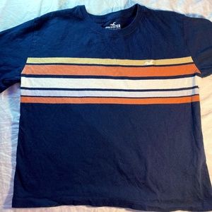 Hollister Short Sleeve Crop Top